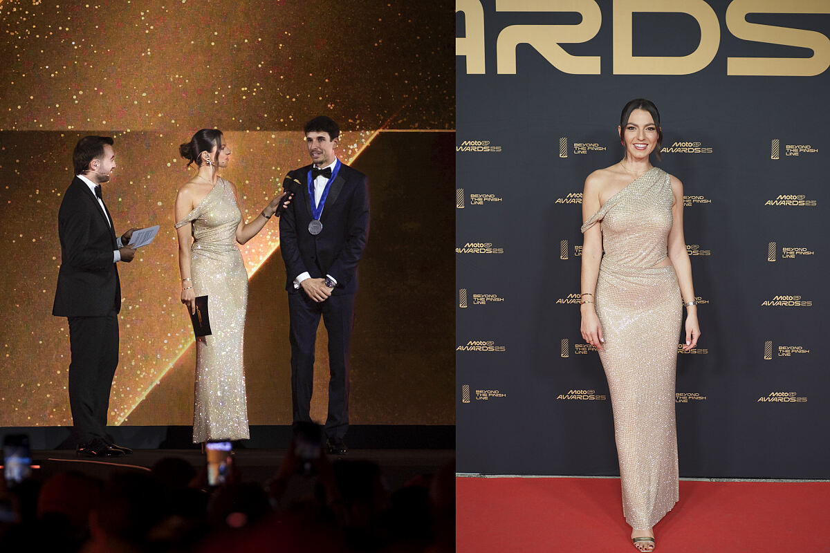 Zum bereits zweiten Mal moderierte ServusTV-Host Alina Marzi die MotoGP Awards 2025 in Valencia