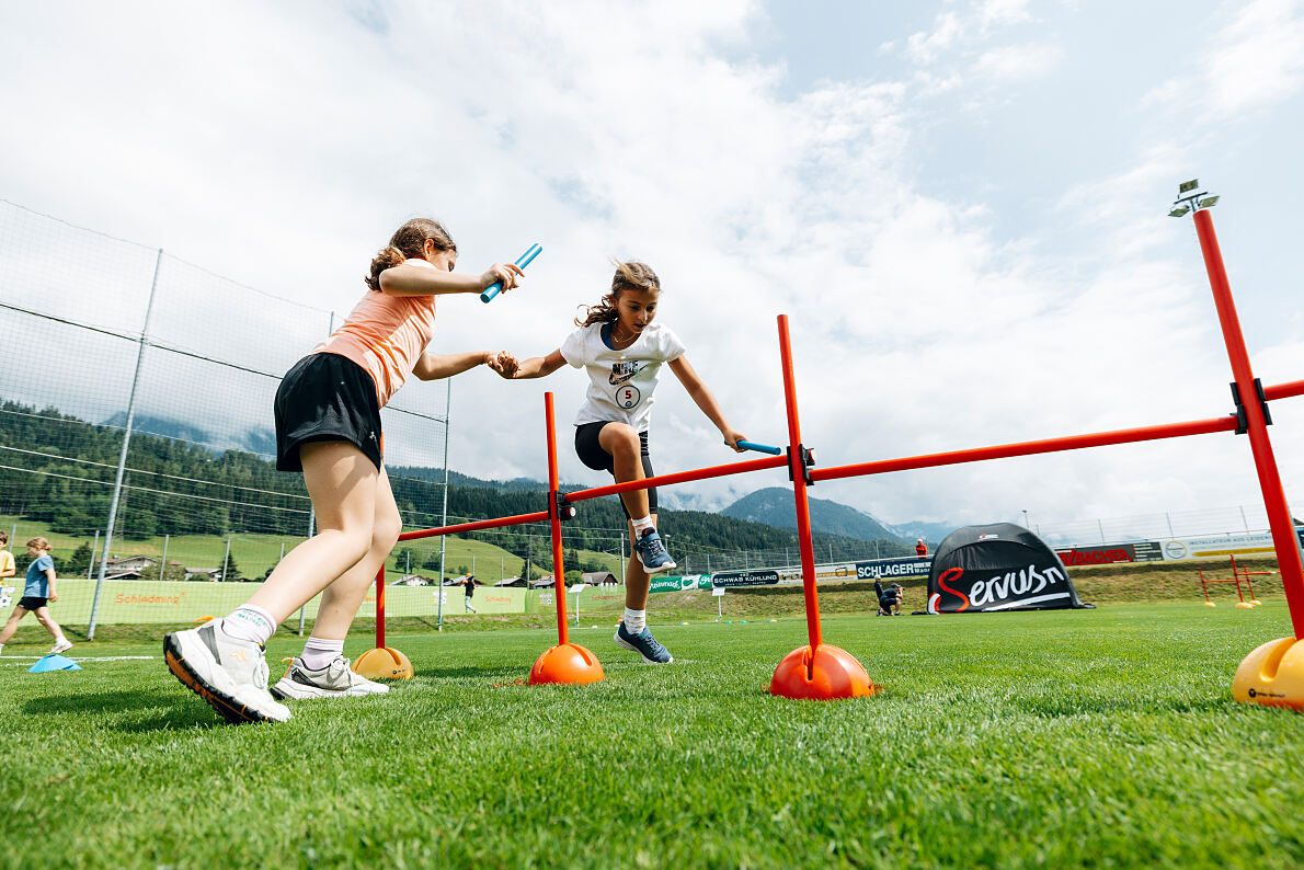 Teilnehmer in Action bei den BEWEG DOCH SCHLAU CHAMPIONSHIP - Bundesfinale Schladming2024