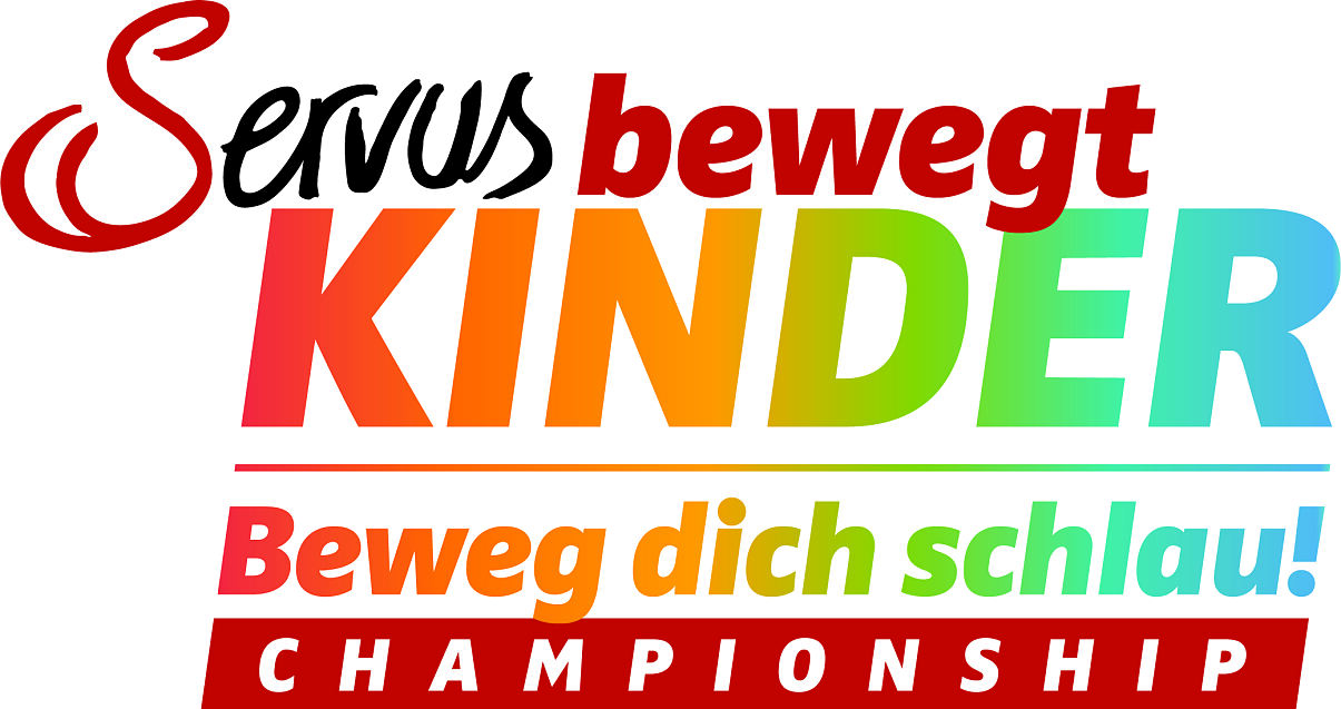 Logo Servus bewegt Kinder - BEWEG DICH SCHLAU CHAMPIONSHIP