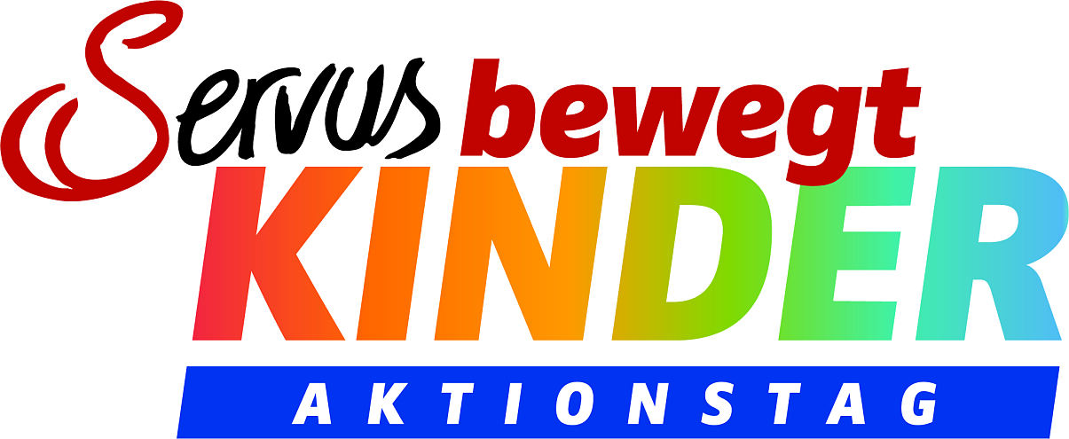 Logo Servus bewegt Kinder - Aktionstag