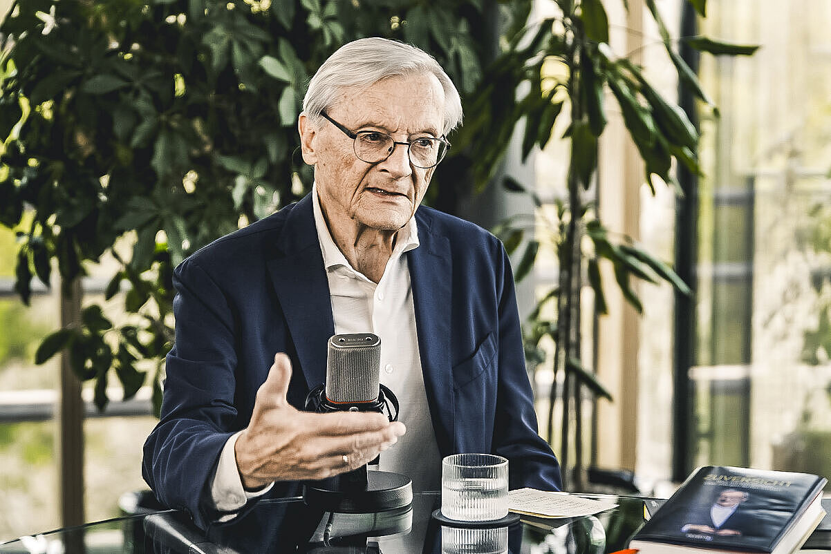 Vodcast mit Altbundeskanzler Wolfgang Schüssel