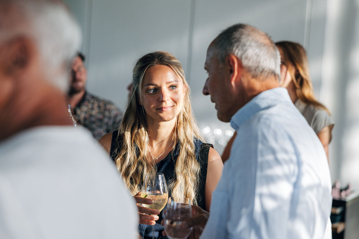 Auch Paula Bründl zählte zu den Gästen