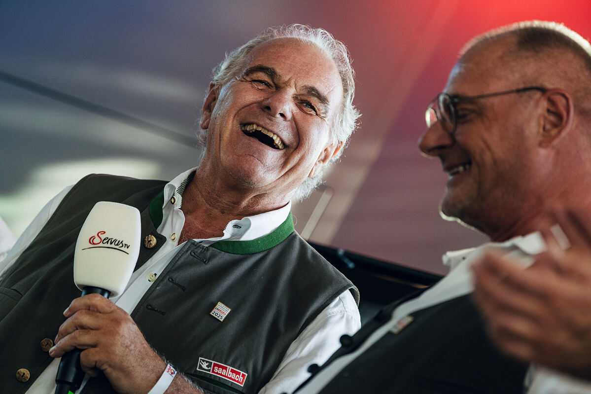 Bartl Gensbichler, Schirmherr der FIS Alpine Ski Weltmeisterschaften Saalbach 2025