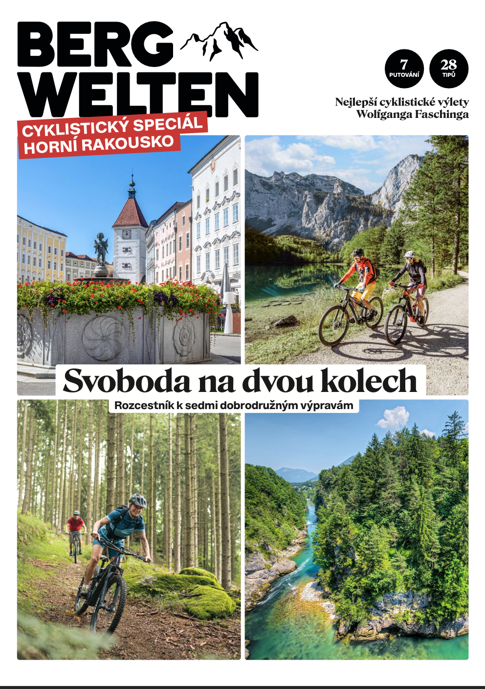 Das tschechische Cover der neuen „Bergwelten“-Spezialausgabe