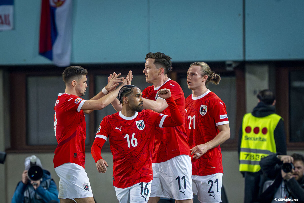 Das Nations League Spiel Serbien vs Österreich erweiste sich als Publikumsmagnet