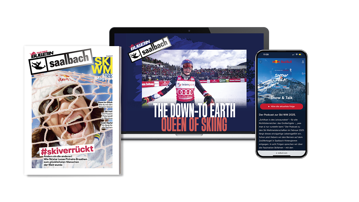 Saalbach Hinterglemm Leogang Fieberbrunn und Red Bull Media House feiern in einer Rundum-Kooperation die FIS Alpine Ski Weltmeisterschaften 2025