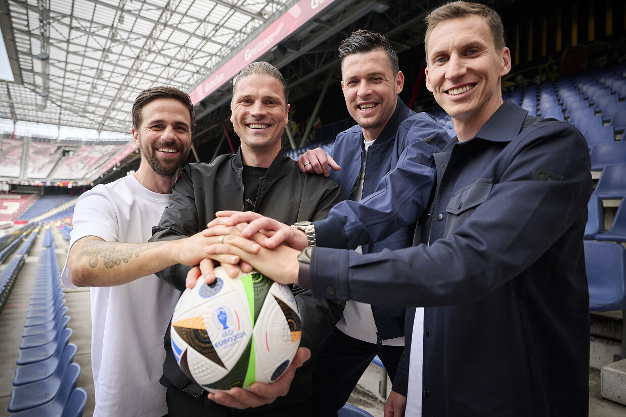 Martin Harnik, Sebastian Prödl, Zlatko Junuzovic und Florian Klein