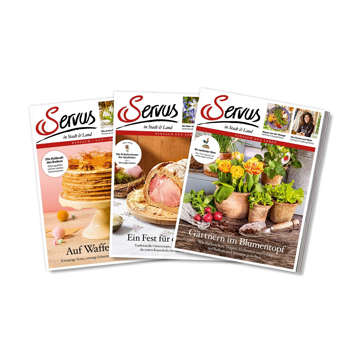 Servus in Stadt und Land erneut reichweitenstärkstes Kaufmonatsmagazin