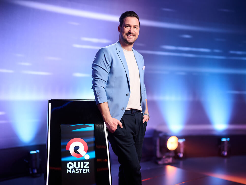 Quizmaster-Moderator Andreas Moravec