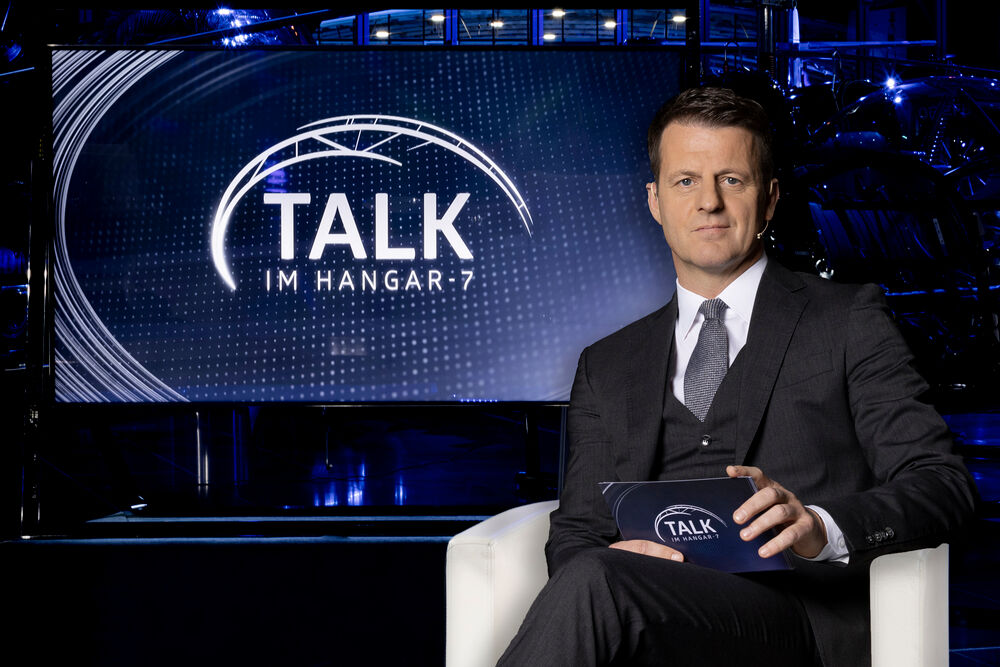 Talk im Hangar-7-Moderator Michael Fleischhacker