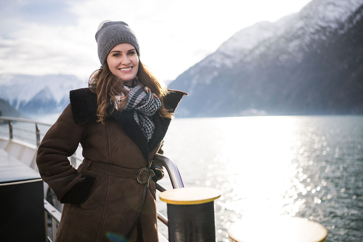 Heimatleuchten Moderatorin Conny Bürgler