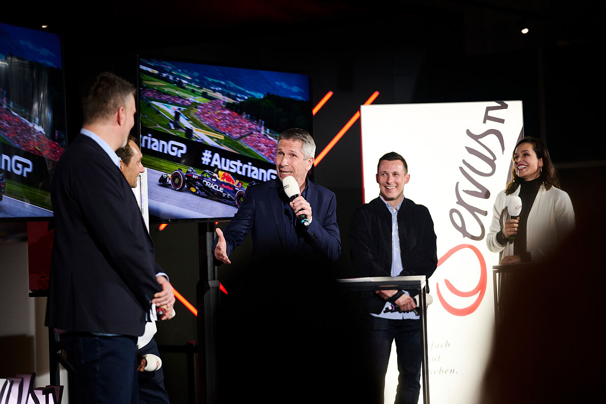 ServusTV Formel-1-Saisonstart-Event 2024