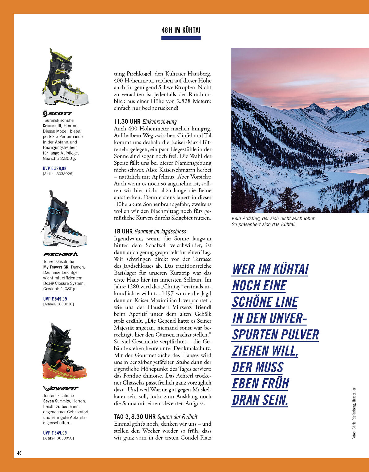 365 Tage INTERSPORT 48h Kühtai