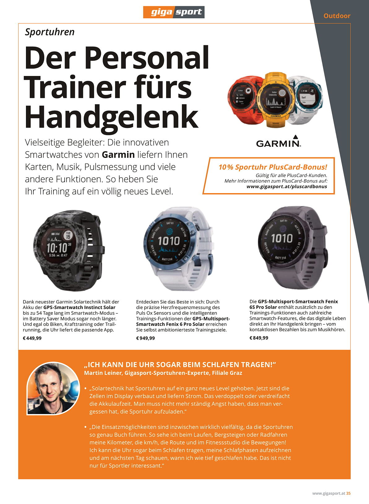 Best of Gigasport – Sportuhren