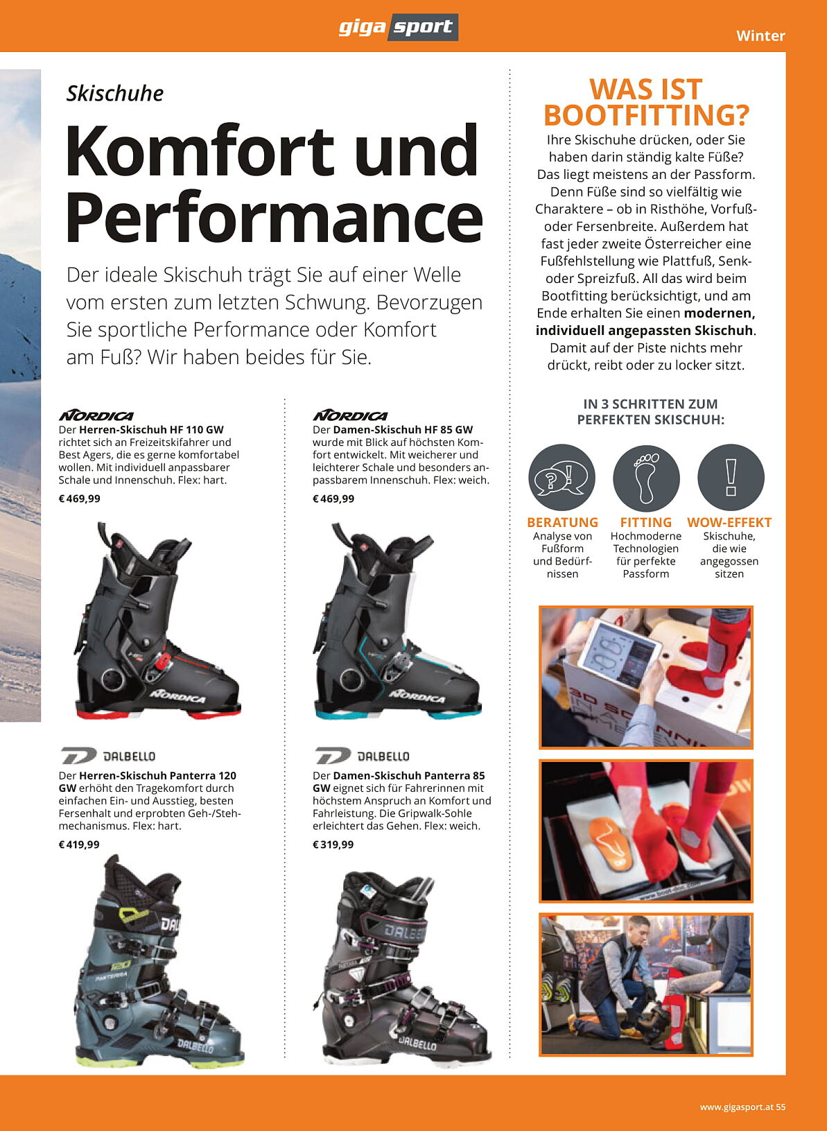 Best of Gigasport – Bootfitting