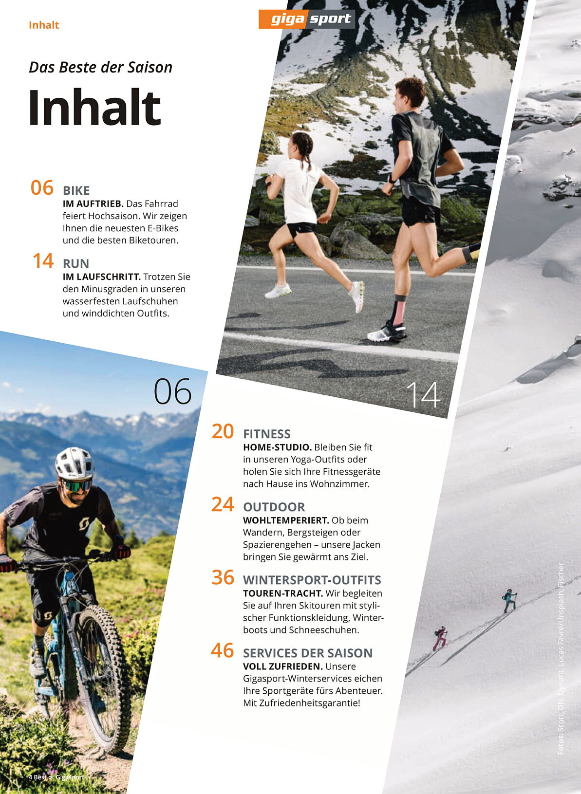 Best of Gigasport Inhalte