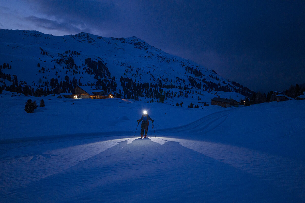 Lizumer Huette Volmondskitour mit Lukas Aichhorn und Benjamin Bickel
