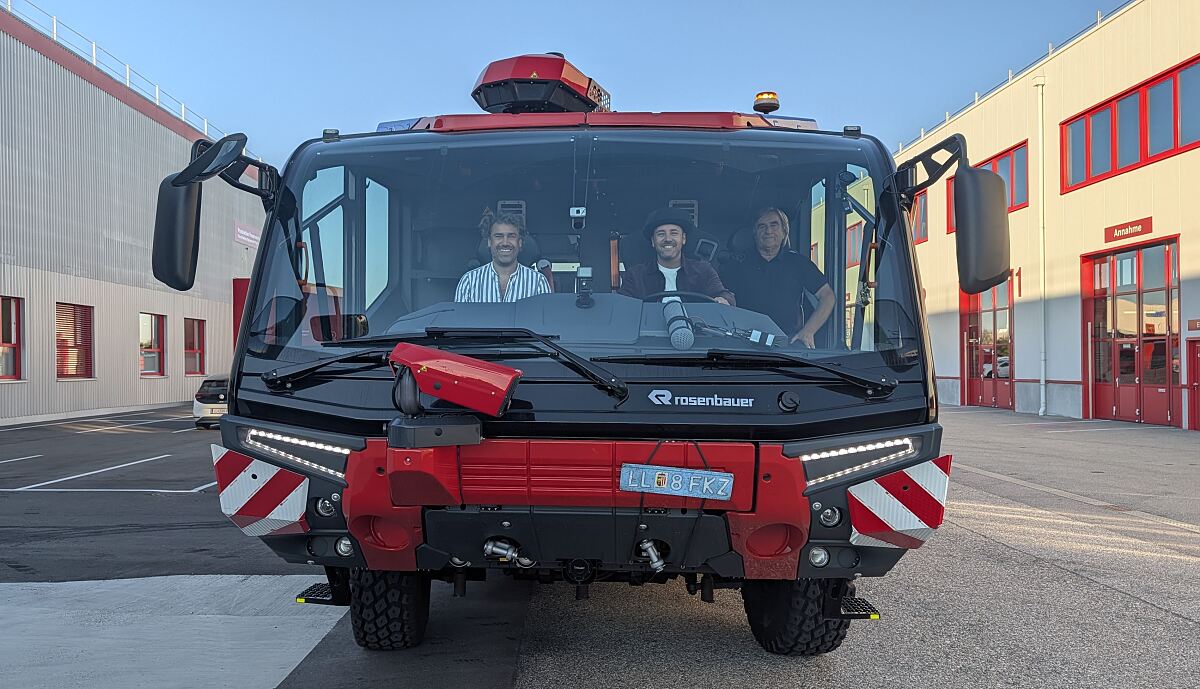 Panther Fahren mit Pascal Kitzmüller and Karl Löwenherz