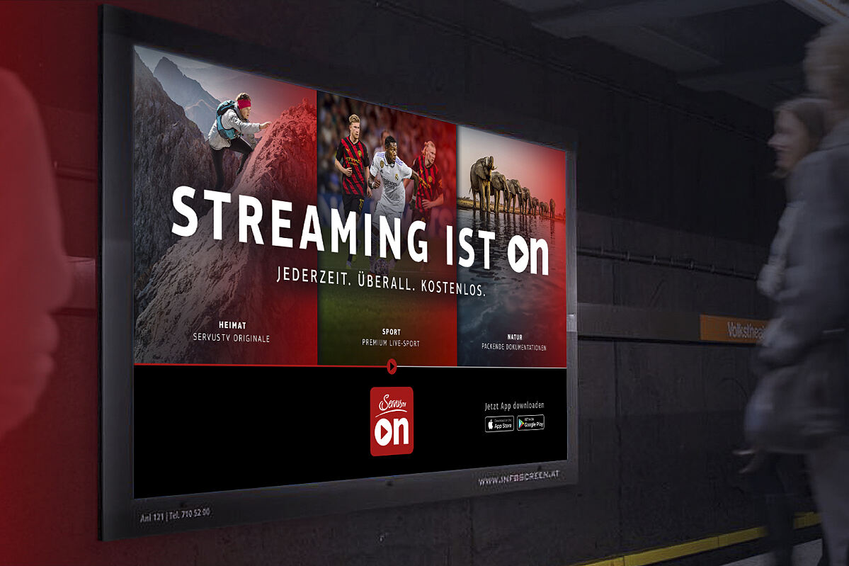 Streaming ist On ServusTV launcht Kampagne für die Streaming-Plattform ServusTV On