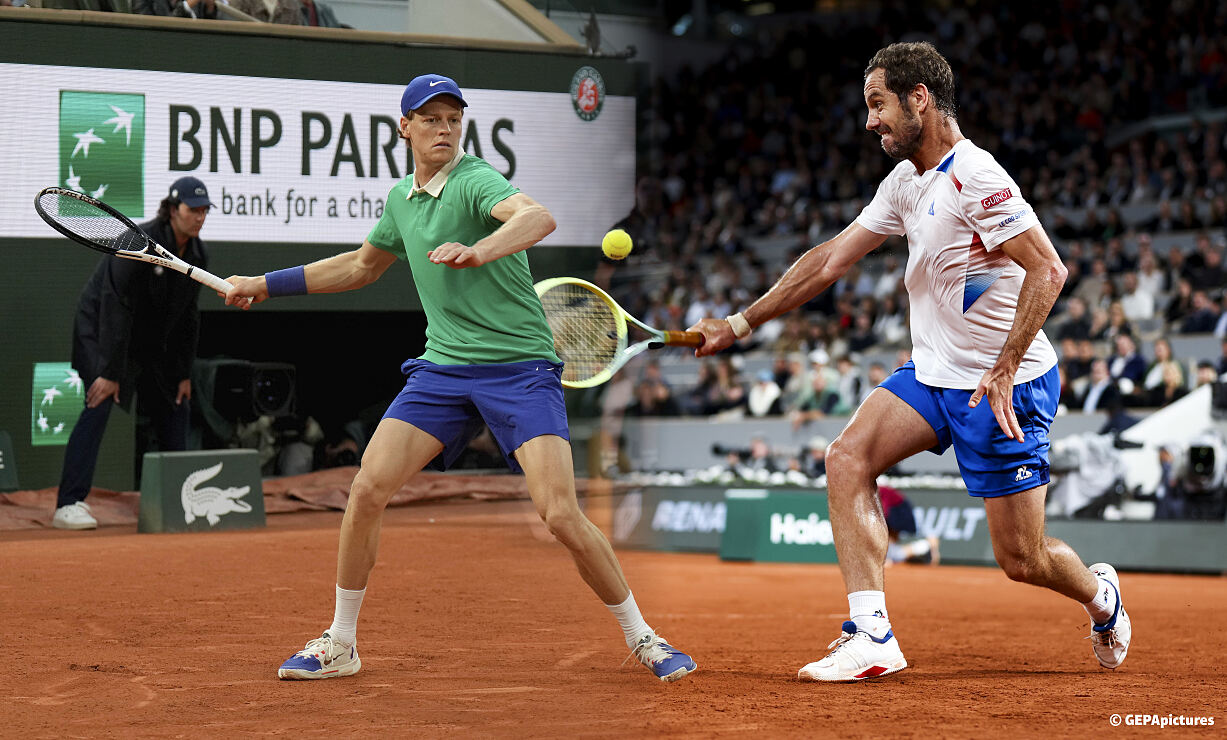 PW - 23 - French Open - Sinner vs Gasquet