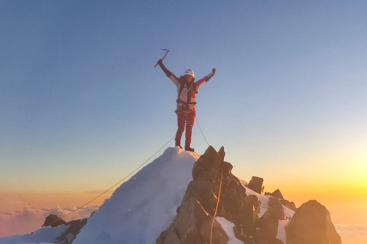 PW - 00 - Bergwelten - Mont Blanc Vorgipfel