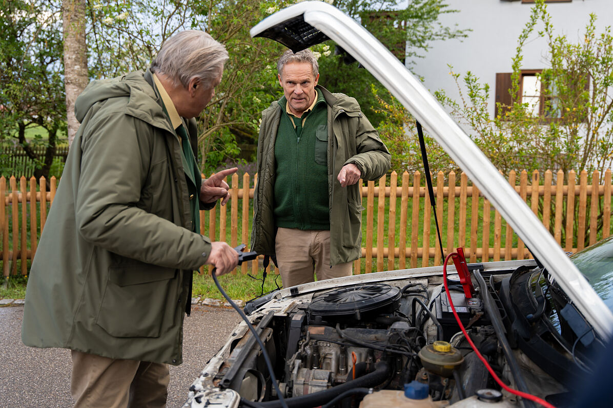 PW - 03 - Hubert ohne Staller - Über den Dächern von Wolfratshausen