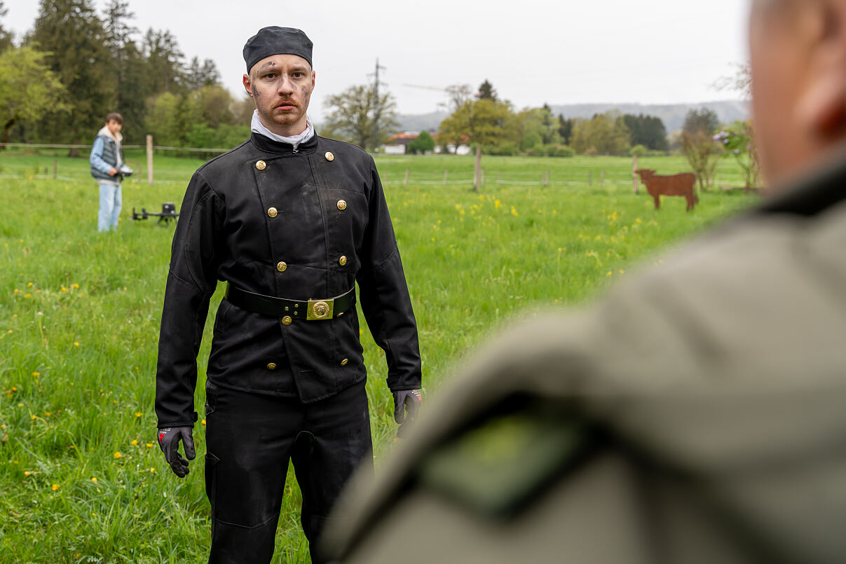 PW - 03 - Hubert ohne Staller - Über den Dächern von Wolfratshausen