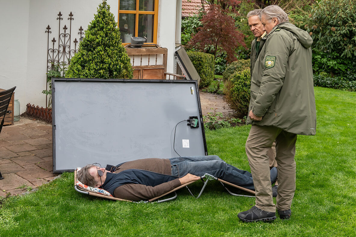 PW - 03 - Hubert ohne Staller - Über den Dächern von Wolfratshausen